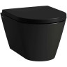 Сиденье LAUFEN KARTELL BY с крышкой, цвет черный 8.9133.0.020.000.1